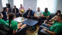 Министър Пешев награди световните шампионки по волейбол и младите звезди на българския тенис