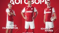 ЦСКА подписа договори с трима от талантите си