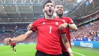 НА ЖИВО: Грузия - Португалия 1:0, гол на Хвича