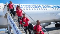 ЦСКА пристигна на остров Крит + СНИМКИ