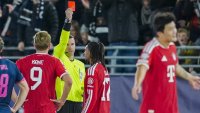 Байерн за Олисе и Кабаков: Глупав червен картон...