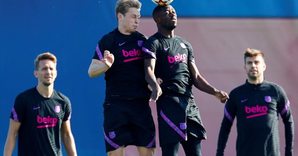 "Стъкленото" острие на Барселона Осман Дембеле очевидно няма да се