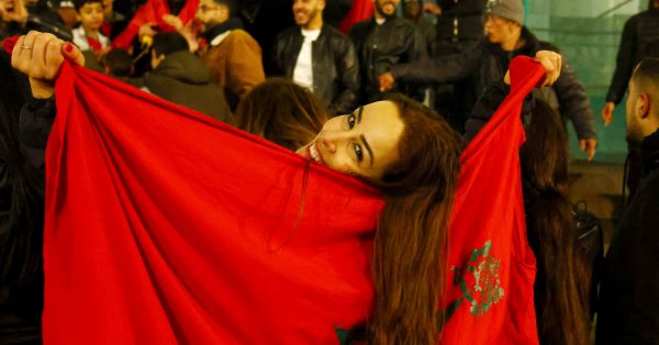 Мароко, последната останала африканска страна в турнира и първата арабска