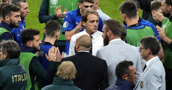 Националният селекционер на Италия Роберто Манчини бе изключително щастлив от
