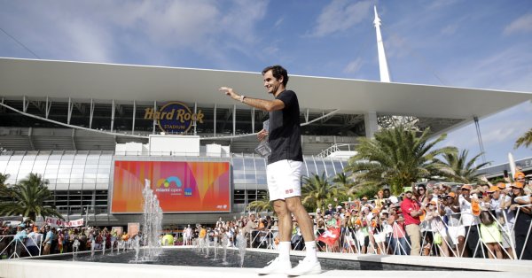 Федерер е действащ шампион от Маями където победи през 2019