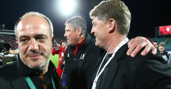 Главният мениджър на ЦСКА Стойчо Стоилов не скри щастието си