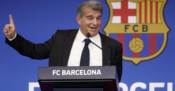 Президентът на Барселона Жоан Лапорта коментира и бъдещето на звездата