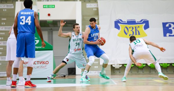 Баскетболистите на Левски се класираха за финалния плейоф в първенството