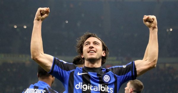 Скъпоценното попадение за Интер заби Матео Дармиан в 57 ата минута