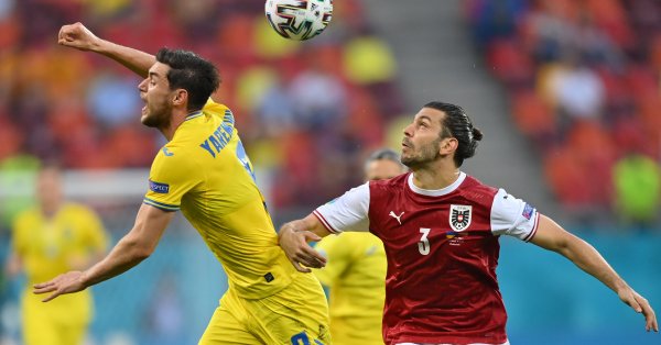 Австрия удари с 1:0 Украйна в среща от група "С"