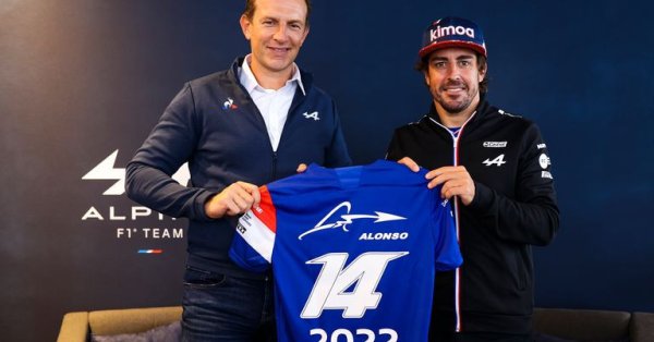 Фернандо Алонсо ще оставе във Формула 1 и през 2022-а