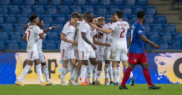 Срещу Базел се отличи с голове Има хубав тежък