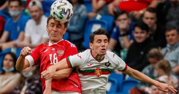 Националният отбор на Русия победи България с 1:0 в прителски