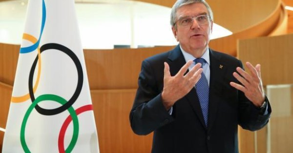 Посещениета на президента на Международния олимпийски комитет (МОК) Томас Бах
