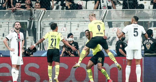 Борусия Дортмунд удари Бешикташ с 2 1 като гост в мач от