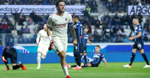 Милан победи Аталанта с 3 2 като гост в мач от седмия
