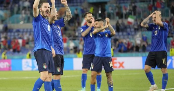 Италия Уелс среща от група А на Евро 2020
