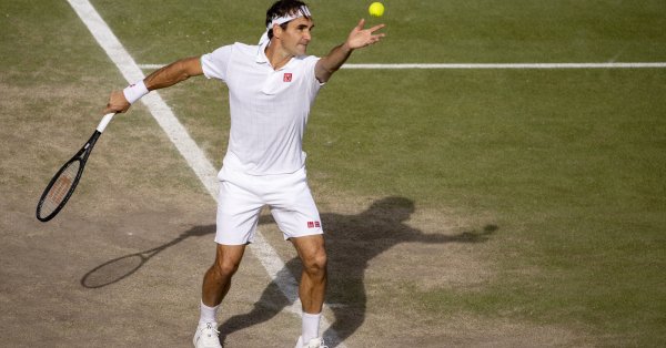 Роджър Федерер бе видимо разочарован на пресконференцията след четвъртфиналния двубой
