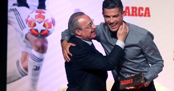 Президентът на Реал Мадрид Флорентино Перес е поканил Кристиано Роналдо