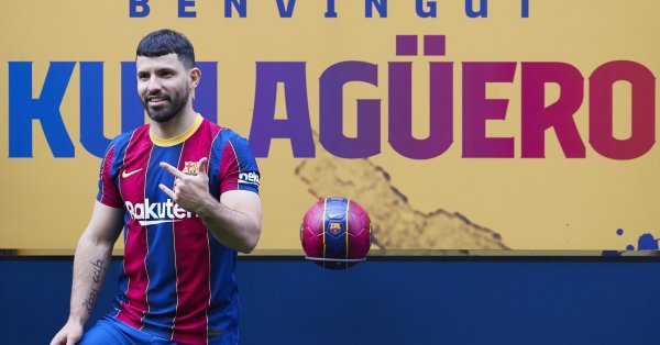 Новото попълнение на Барселона Серхио Агуеро вече се чувства у
