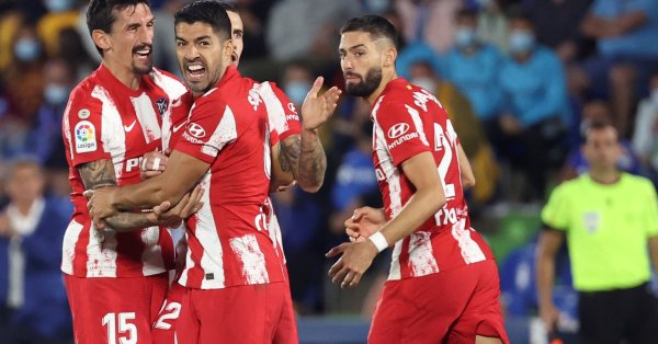 Атлетико Мадрид постигна трудна но важна победа при гостуването си