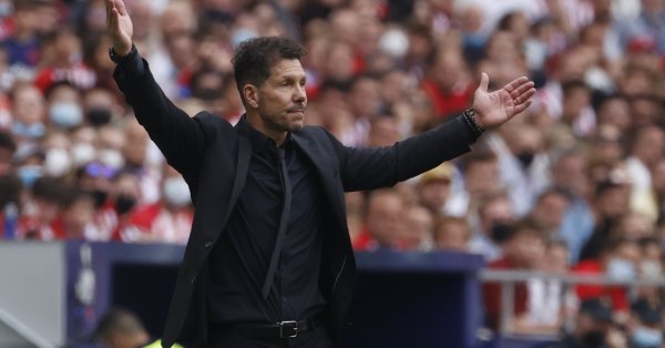 Старши треньорът на Атлетико Мадрид Диего Симеоне продължава да разчита