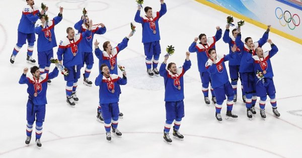 Донякъде изненадващо Словакия спечели бронзовия медал на олимпийския турнир Швеция