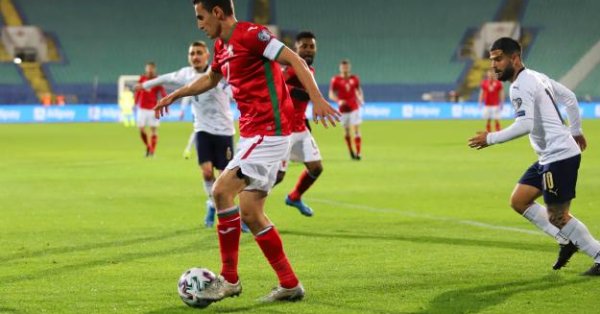 Капитанът на българския национален отбор Георги Костадинов ще отсъства от