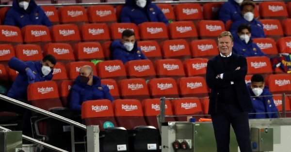 Треньорът на Барселона Роналд Куман остана доволен че неговият отбор