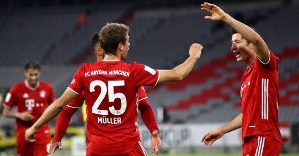 Байерн Мюнхен победи Борусия Дортмунд с 3:1 във финала за