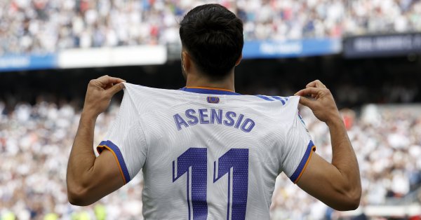 През миналия сезон Асенсио се отчете с 12 гола в