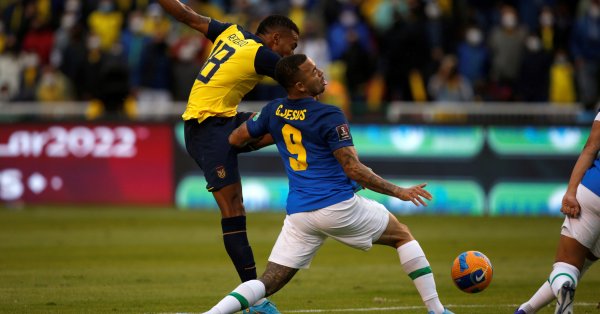 Нападателят на ЦСКА Жорди Кайседо бе в групата на Еквадор