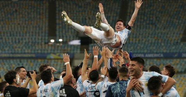 Капитанът на аржентинския национален отбор Лионел Меси спечели голмайсторския приз