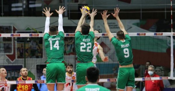 Волейболистите от националния отбор на България ще се опит не