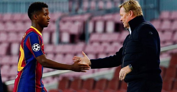 Младата звезда на Барселона Ансу Фати най вероятно ще се завърне