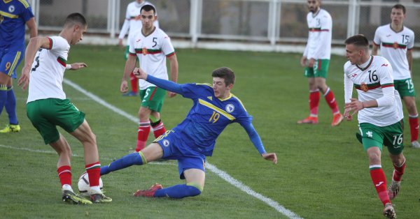 Първият квалификационен мач на юношеския национален отбор по футбол до