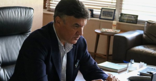 Президентът на БФС Борислав Михайлов взе участие в днешното онлайн