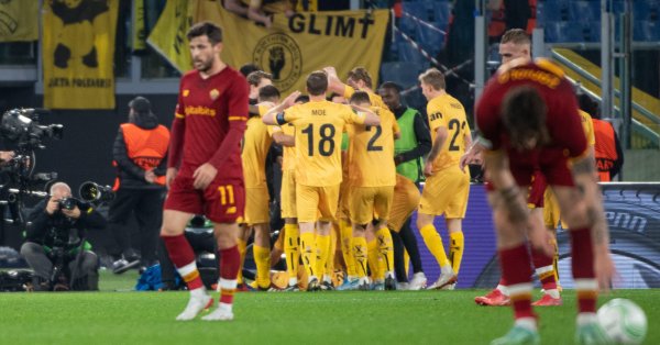 Рома успя да се добере до равенството 2:2 с норвежкия