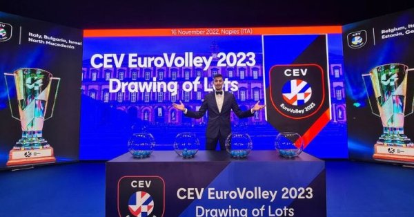 Алекс Грозданов е сред посланиците на Евроволей 2023 Центърът на