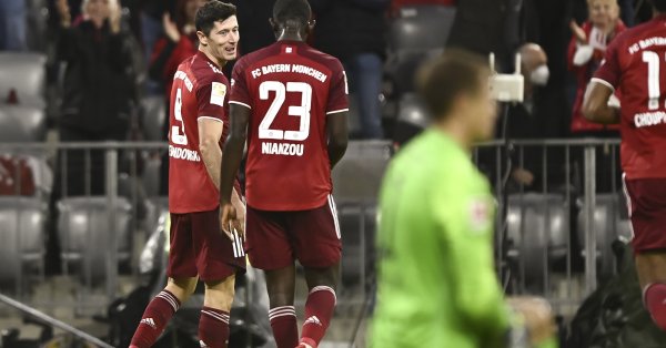 Байерн Мюнхен завърши седмицата с нова изразителна победа 5 0