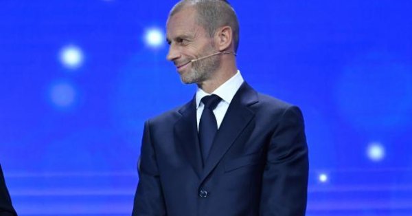 Президентът на УЕФА Александър Чеферин е категоричен че всички футболисти