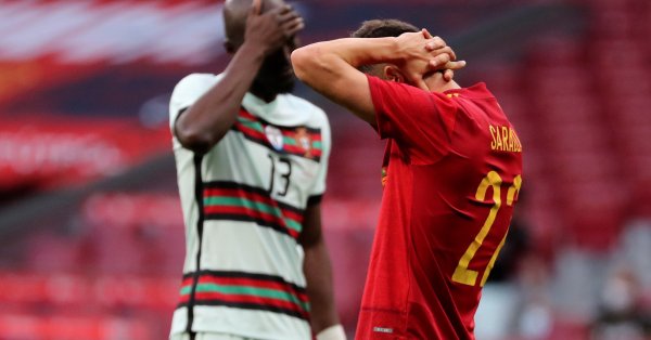 Испания и Португалия завършиха 0 0 в контрола играна на стадион