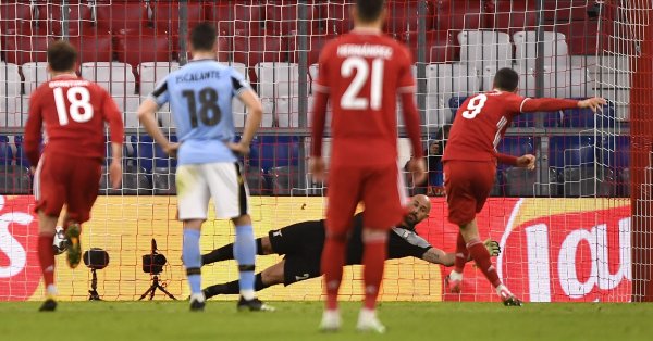 Байерн Мюнхен очаквано довърши Лацио и се класира на четвъртфиналите