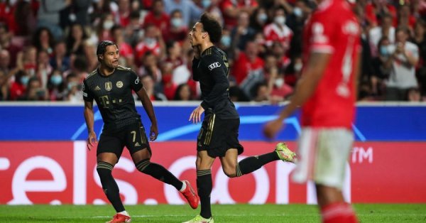 Байерн Мюнхен Бенфика двубой от група Е на Шампионската