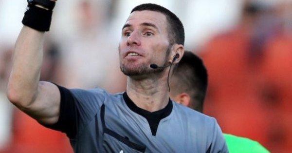 Българският рефер Георги Кабаков ще ръководи мача Брьондби Лион