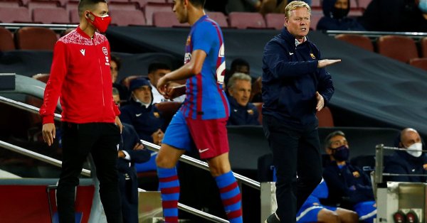 Треньорът на Барселона Роналд Куман коментира дошло след изравнителен