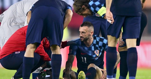 Контузията на Брозович е в бедрото и става въпрос за