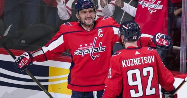 Александър Овечкин отбеляза 741 ия гол в кариерата си и изравни