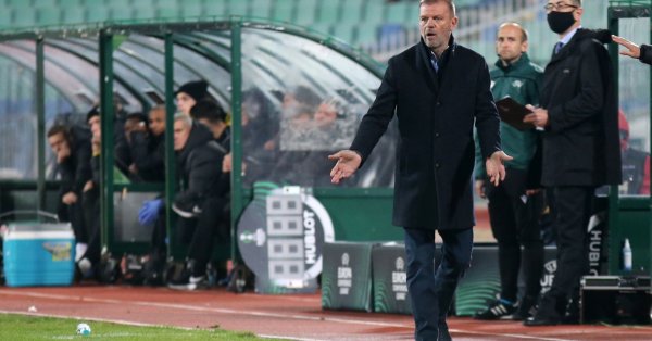 Треньорът на ЦСКА Стойчо Младенов беше крайно разочарован след загубата
