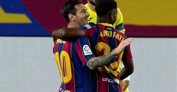 Барселона обяви, че младокът Ансу Фати ще носи фланелката с